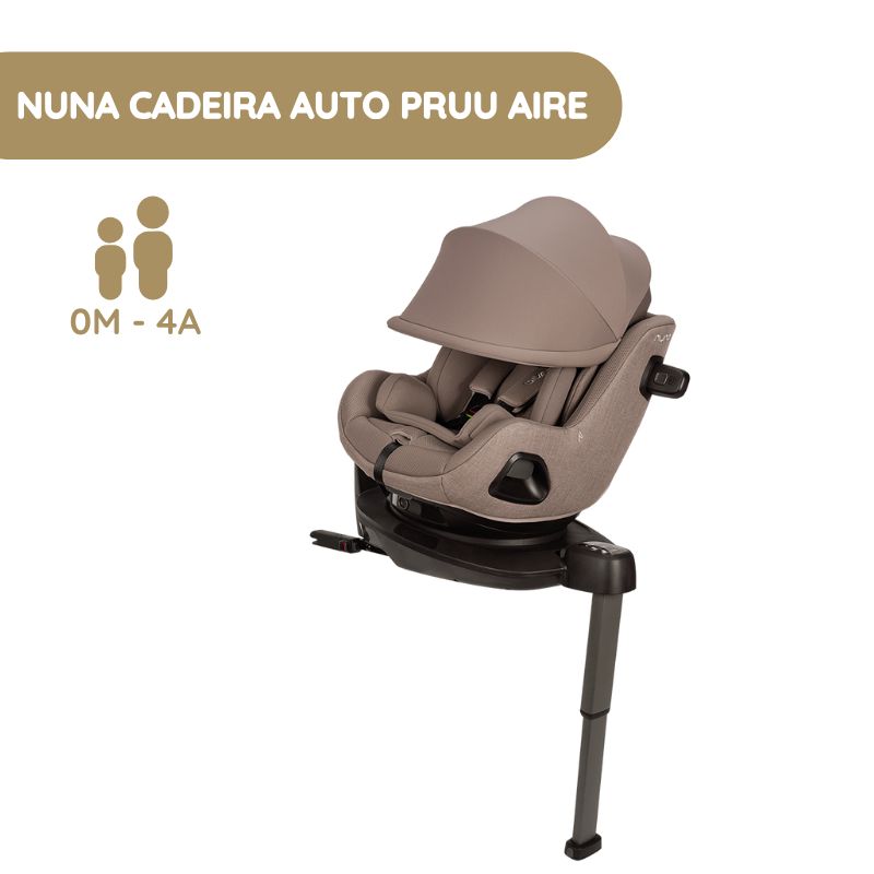 Nuna Cadeira Auto Pruu Aire – Cedar