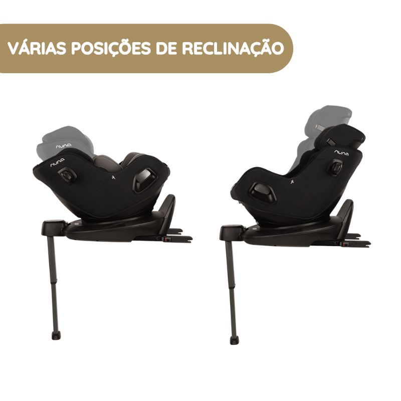 Nuna Cadeira Auto Pruu Aire várias posições de reclinação