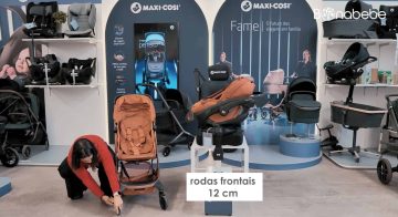 Maxi-Cosi Fame Cabin - Medidas das rodas