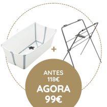 Stokke Flexi Bath Banheira + Suporte - Branco