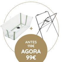 Stokke Flexi Bath Banheira + Suporte - Verde