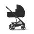 Cybex Carrinho de Bebé Balios S Lux BLK - Moon Black
