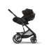 Cybex Carrinho de Bebé Balios S Lux BLK - Moon Black