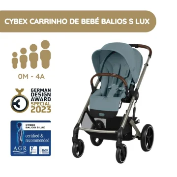 Cybex Carrinho de Bebé Balios S Lux TPE - Stormy Blue