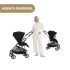 Cybex Carrinho de Bebé Melio Carbon assento reversível