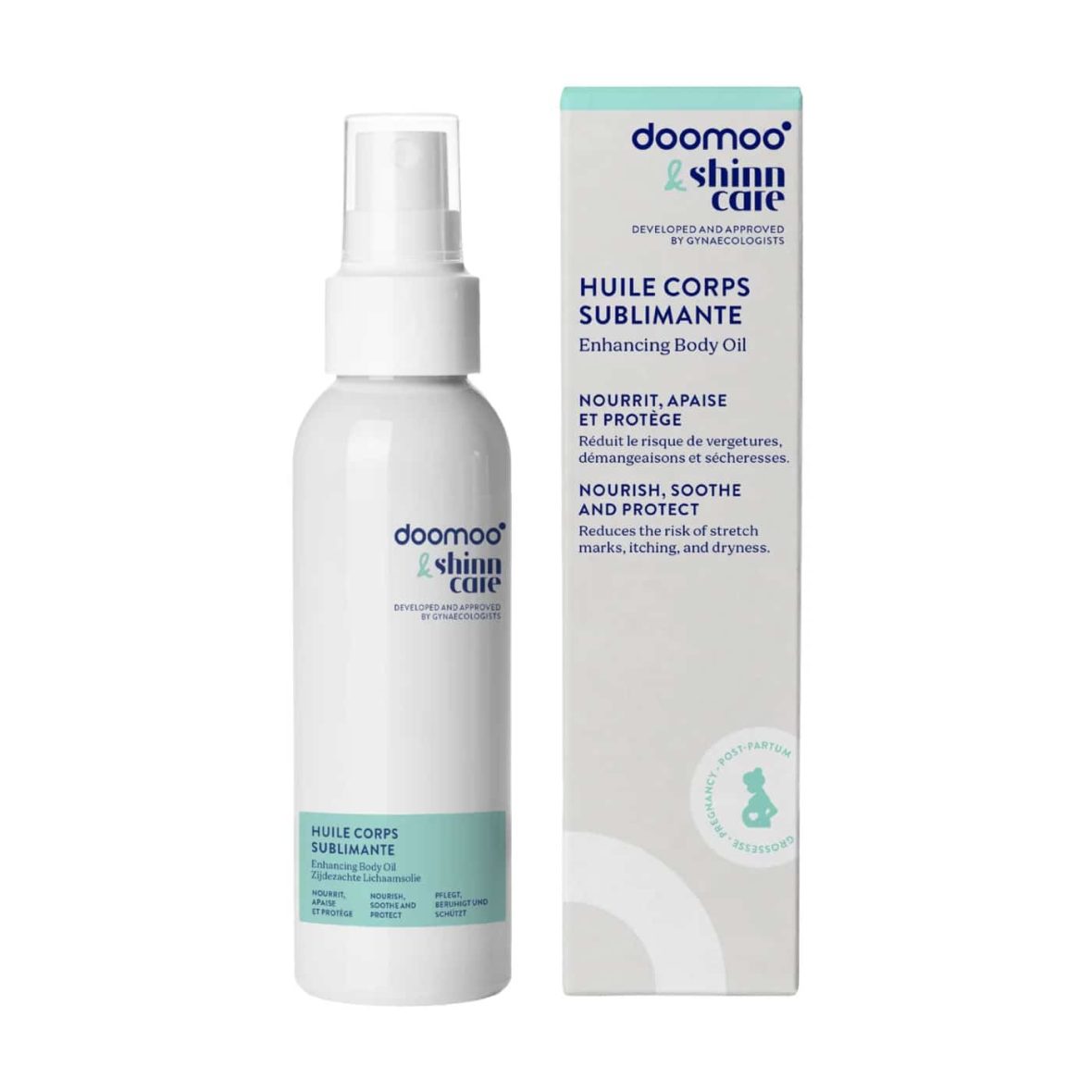 Doomoo & Shinncare Óleo Anti Estrias – 100 ml.