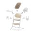 Cybex Cadeira da Papa Lemo 4 em 1 - Sand White
