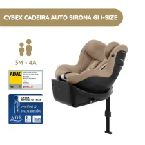 Cybex Cadeira Auto Sirona Gi i-Size Plus - Almond Beige