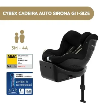Cybex Cadeira Auto Sirona Gi i-Size Plus - Moon Black Cybex Cadeira Auto Sirona Gi i-Size Plus - Moon Black