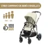 Cybex Carrinho de Bebé e-Gazelle S TPE - Seashell Beige
