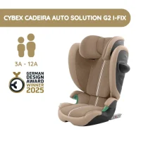 Cybex Cadeira Auto Solution G2 i-Fix Plus - Almond Beige