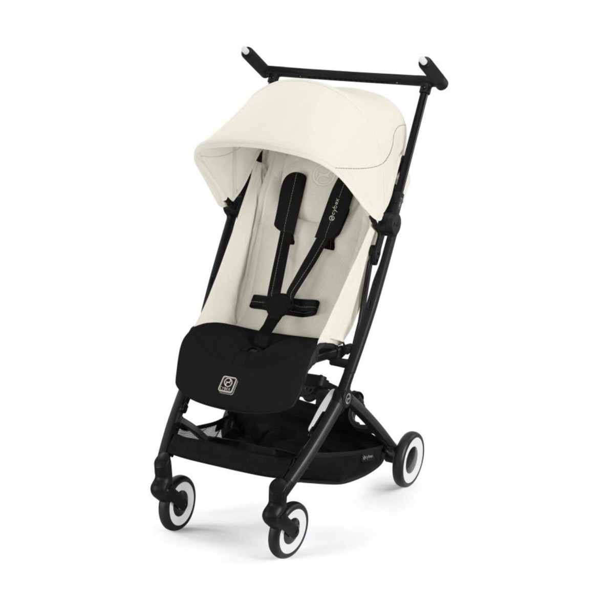 Cybex Carrinho de Bebé Libelle BLK – Canvas White