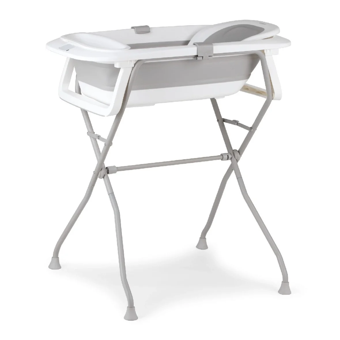 Bébécar Banheira Bebé Bath + Suporte – Cinza
