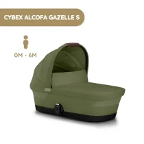 Cybex Alcofa Gazelle S - Moss Green
