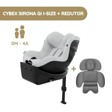 Cybex Sirona Gi i-Size + Redutor - Fog Grey Cybex Sirona Gi i-Size + Redutor - Fog Grey
