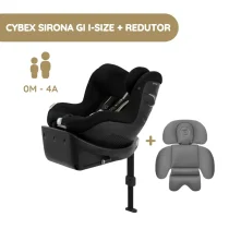 Cybex Cybex Sirona Gi i-Size Plus + Redutor - Moon Black