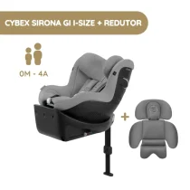 Cybex Cybex Sirona Gi i-Size Plus + Redutor - Stone Grey